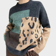 Women's Everyday Relaxed Knit Sweater in Grey